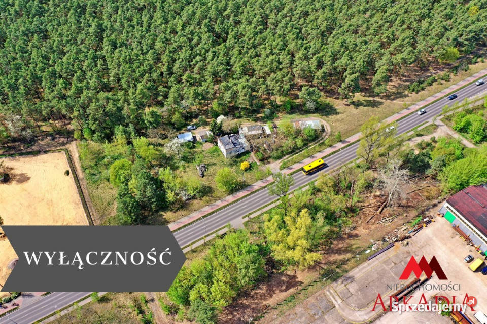 Działka Włocławek 3211m2 kanalizacja kujawsko-pomorskie