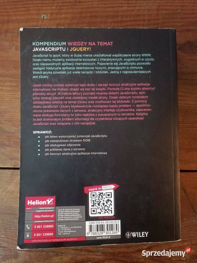 JavaScript i jQuery Podręcznik FrontEnd miękka Pozostałe Warszawa