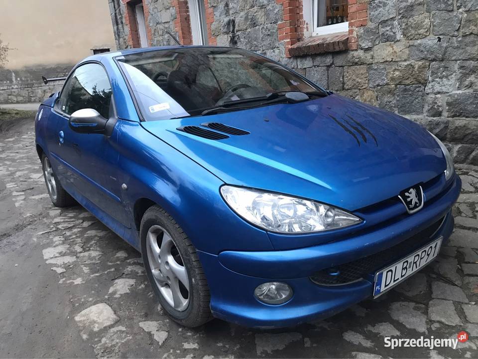 Peugeot 206 cc pocisk dolnośląskie