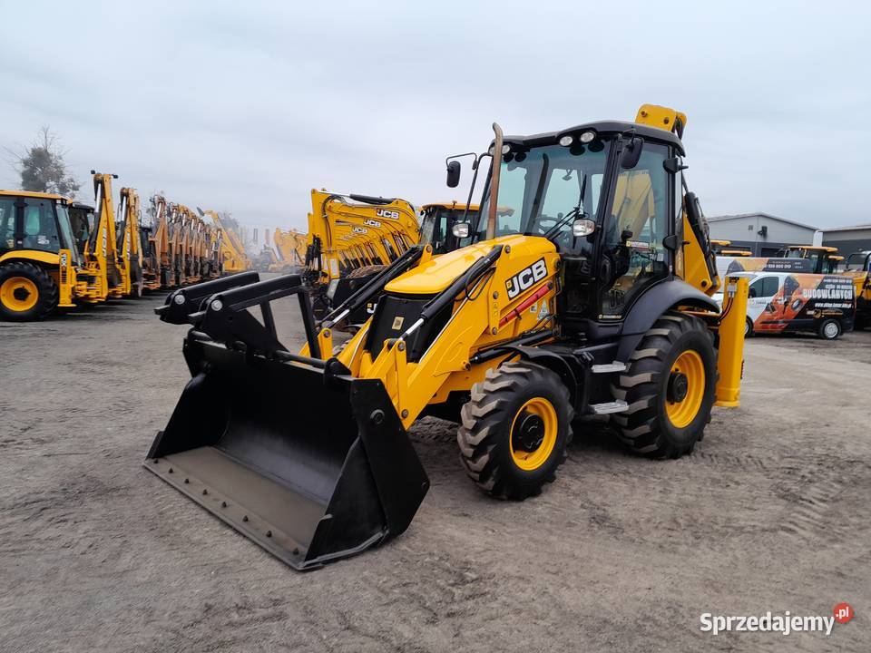 JCB 3CX 2017R KOPARKOŁADOWARKA 2CX 4CX CAT CASE Kabina Koparko ładowarki Krotoszyn sprzedam
