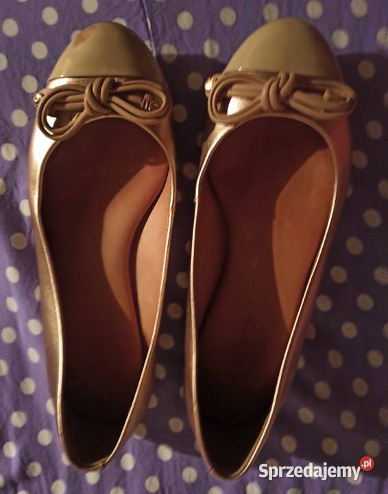 beżowe baleriny Kazar Balerinki Częstochowa sprzedam