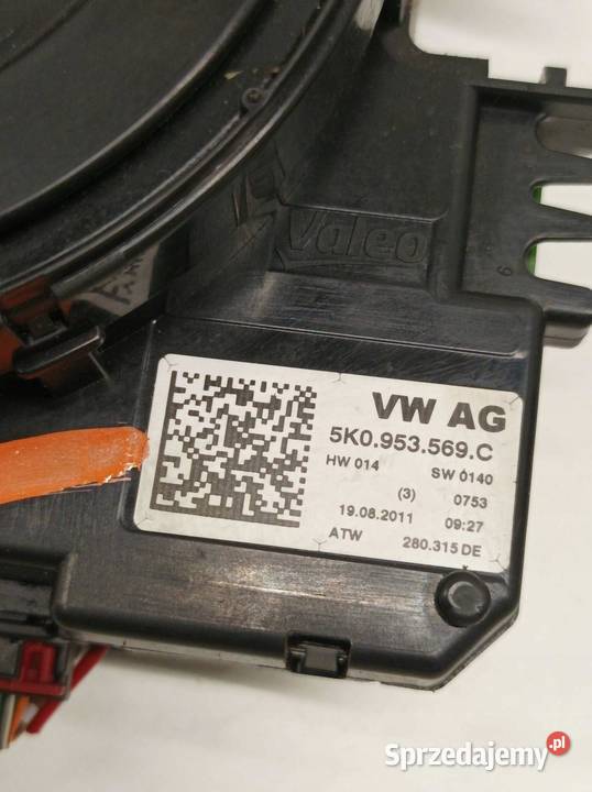 TAŚMA ZWIJAK 5K0953569C Skoda Superb II 20082015