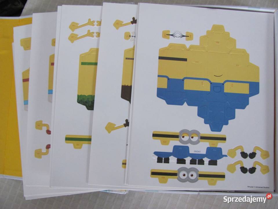 Minionki Książeczka zręcznościowa do składania Zamość