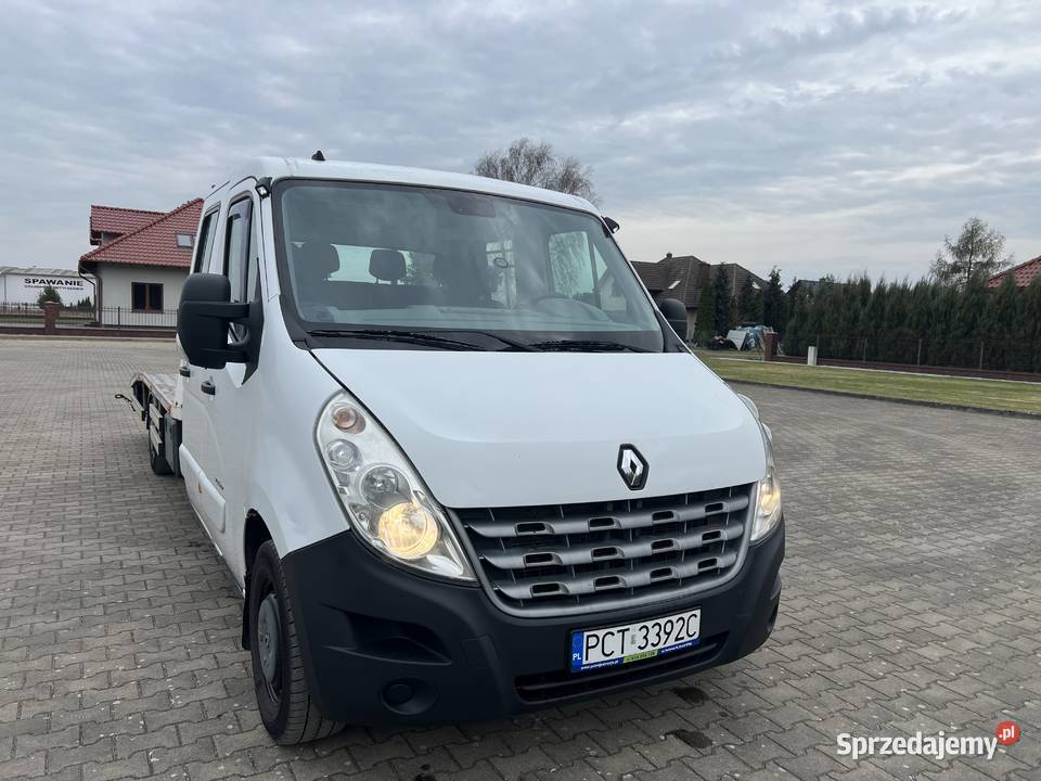 Renault Master Autolaweta Podwójna kabina Krzyż Wielkopolski