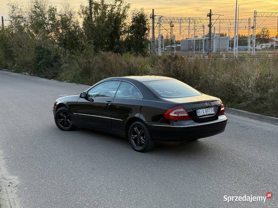 Mercedes CLK idealny studenta LPG Automat Białystok