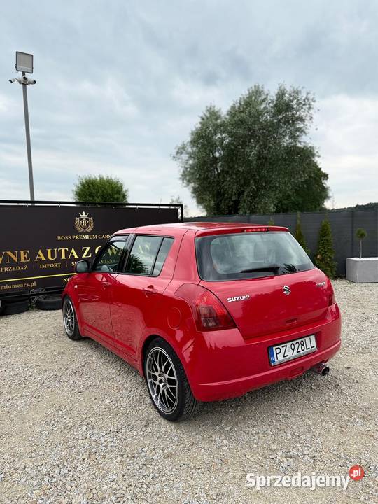 Suzuki Swift 2007r 13 benzyna 90 248 5 drzwi Zarejestrowany w Polsce Śrem