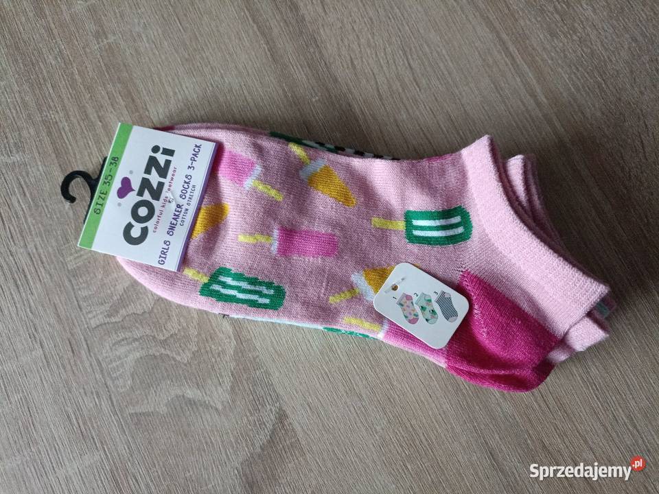 Skarpetki stópki damskie 3538 Bawełna