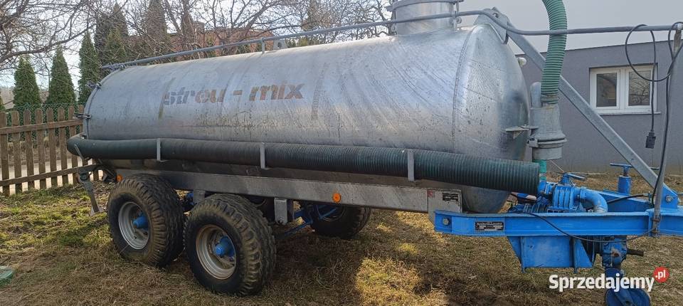 Beczkowóz 5000 litrów 2 osie sprzedam