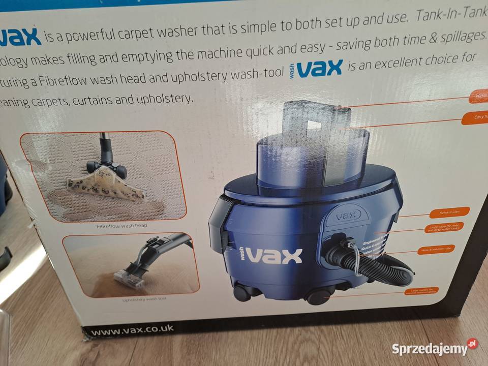 Sprzedam odkurzacz piorący vax Wysokie Mazowieckie