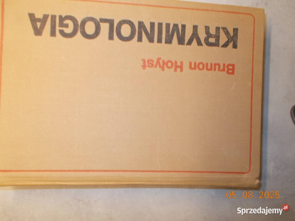 Kryminologia autorBrunon Hołyst Gdańsk