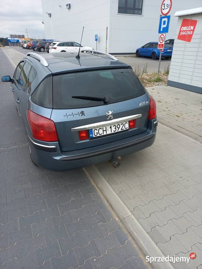 Sprzedam Peugeot 407SW 16hdi lakier metallic Chojnice