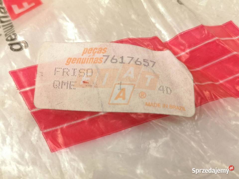 USZCZELKA ZDERZAKA PRZÓD FIAT UNO 8890 ORYGINAŁ