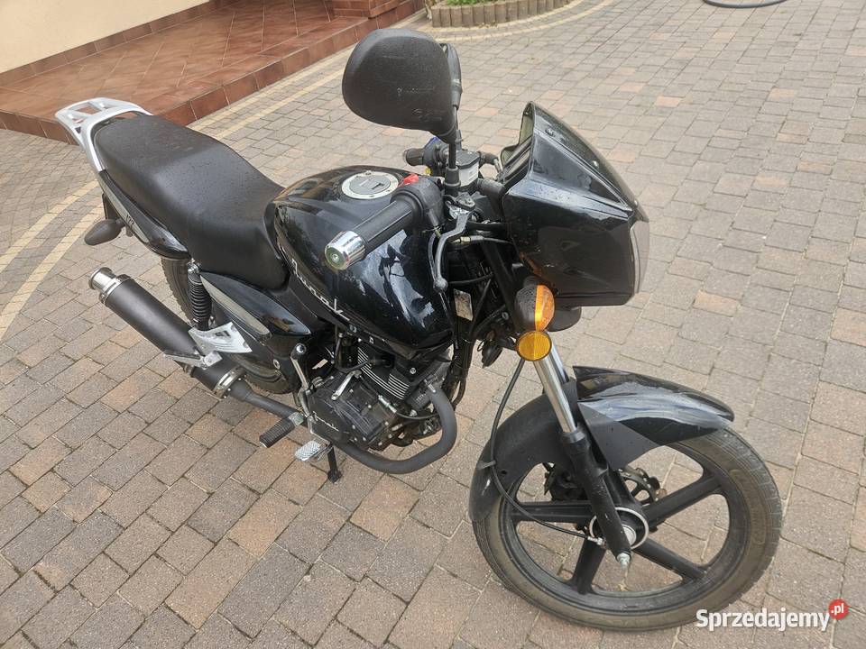 Motocykl Junak 122 F122 mazowieckie Wielgolas