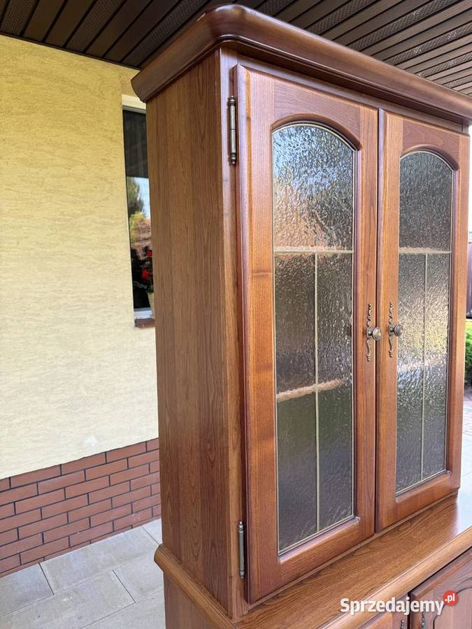 Regał Bawaria szafka przeszklona kredens witryna mazowieckie Sulbiny sprzedam