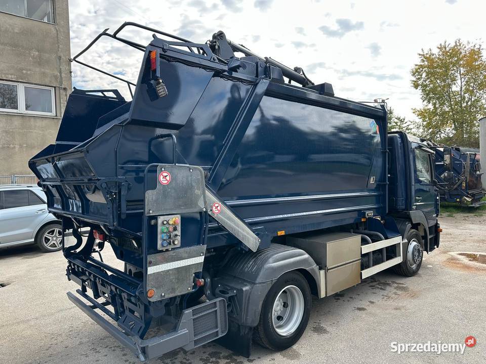 Mercedes Atego 1224 śmieciarka dwie komory EURO sprowadzony Nowiny