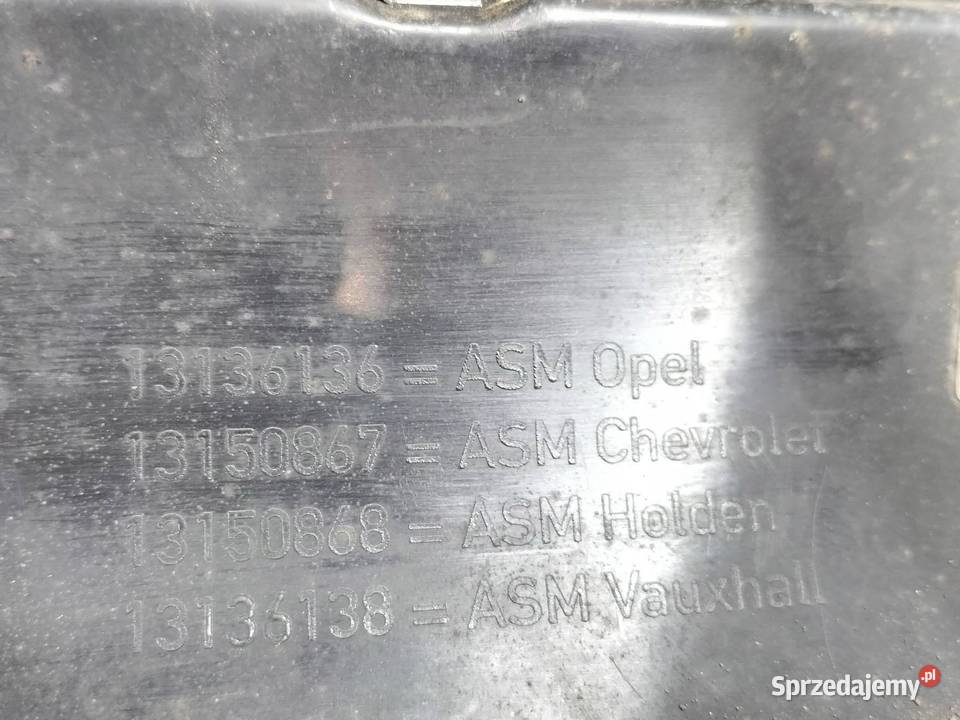 ATRAPA GRILL 13136136 Opel Zafira II 2005 świętokrzyskie sprzedam