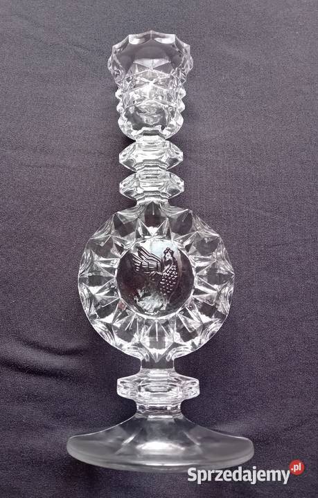 Świecznik kryształowy z CCCP lata 70e XX w Koźminek