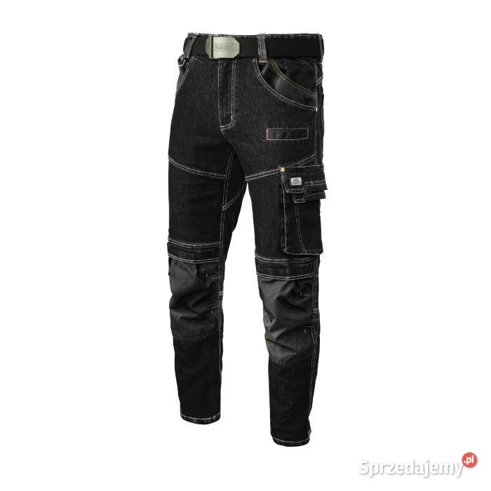 COLEMANN jeans black spodnie do pasa Czarny Chmielnik