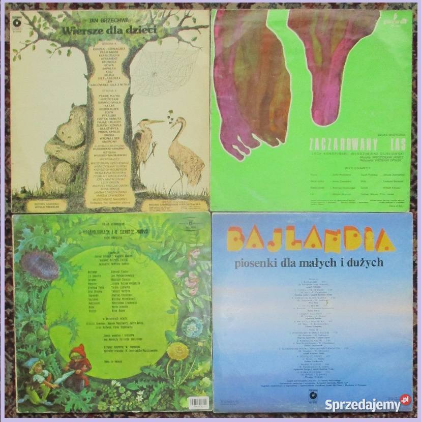 BrzechwaZaczarowany las Konopnicka Bajlandia płyta winylowa