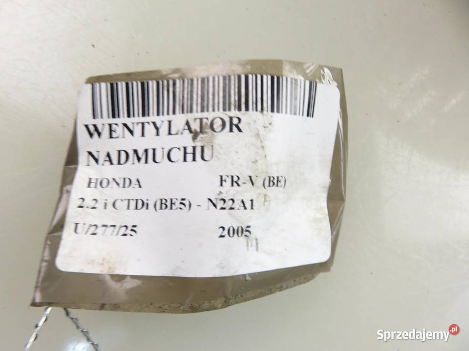 DMUCHAWA HONDA FRV BE 79307S6MA42