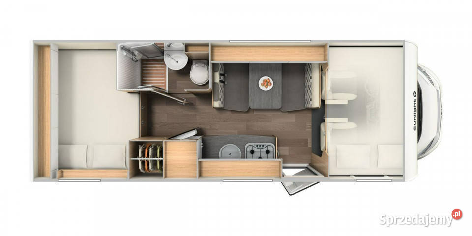 samochody kempingowe Sunlight A70 Rodzinna Janki sprzedam