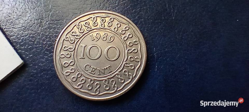 Stare monety 100 cent 1989 Surinam Lesko sprzedam