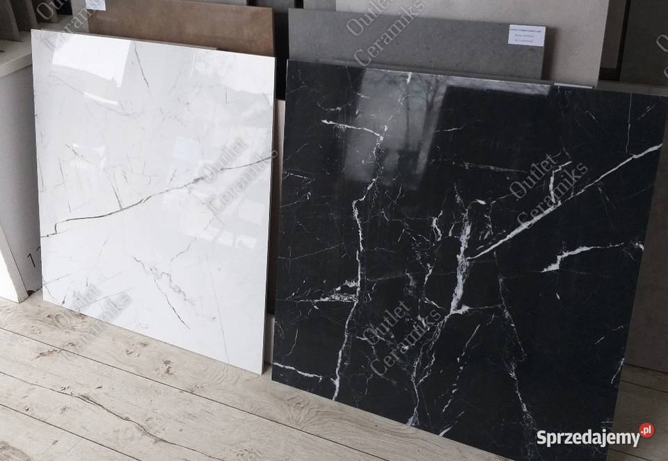 Marmo blackwhite mat 80x80 płytki łazienkowe Dom i Ogród Radom