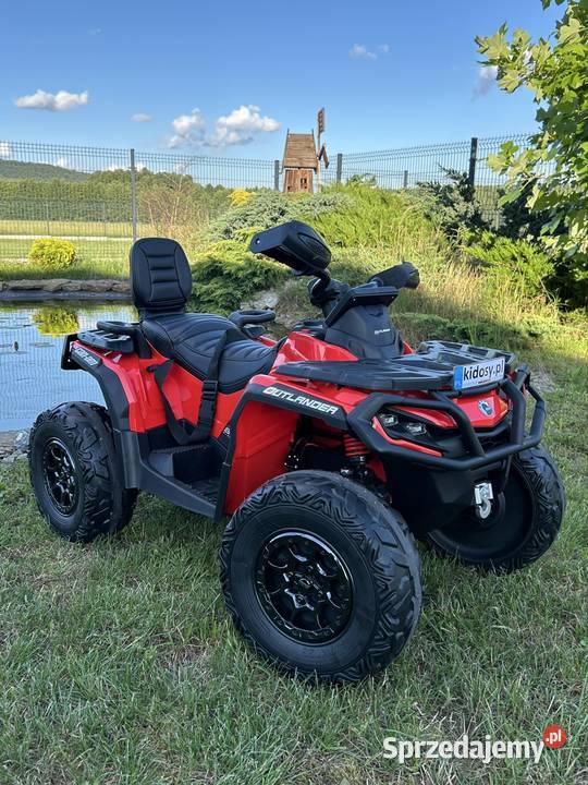 Quad na akumulator Can-Am 24V Outlander ATV 4x200W Miękkie koła