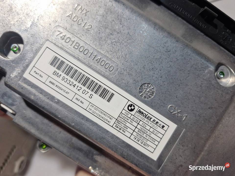 BMW F06 NBT NAWIGACJA CZYTNIK MONITOR IDRIVE