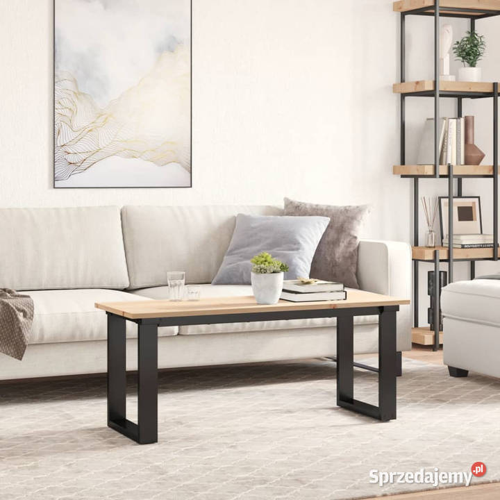 Blat do stołu 110x40x17 prostokątny lite drewno Warszawa