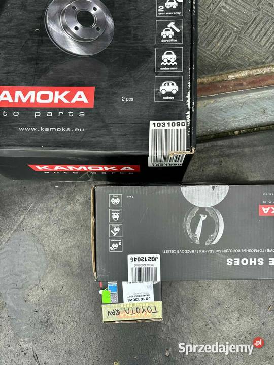 Toyota Rav 4 II tarcze szczęki klocki Kamoka Tczew