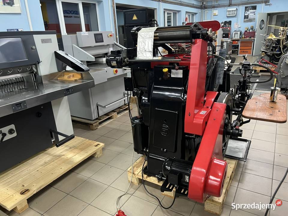 Maszyna do hot stampingu Heidelberg GTP sprzedam