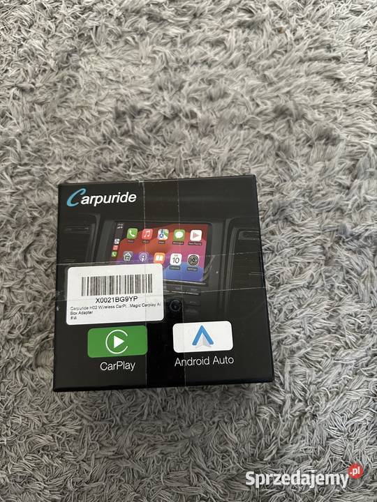 Bezprzewodowy CarPlay Android Auto Carpuride H02 Gadgety motoryzacyjne Dębica