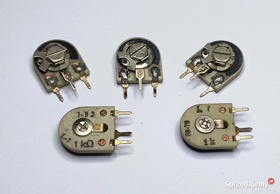 Potencjometr cermetowy 1k Unitra TELPOD Gdańsk sprzedam