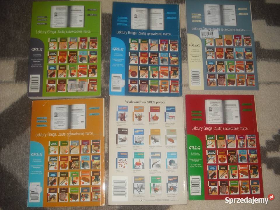 Lektury z opracowaniem mazowieckie Warszawa sprzedam