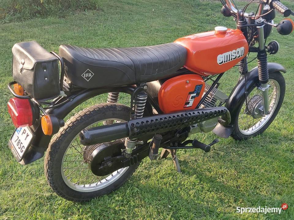 Sprzedam Simson S51 enduro elektronik 12v Gubin