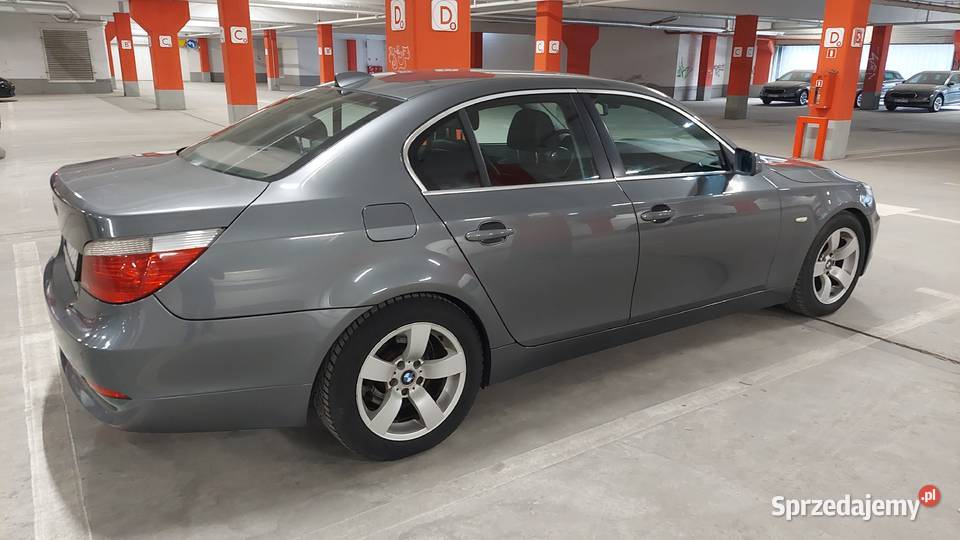 BMW seria 5 E60 25 LPG 2006r sedan zamiana światła do jazdy dziennej Nur