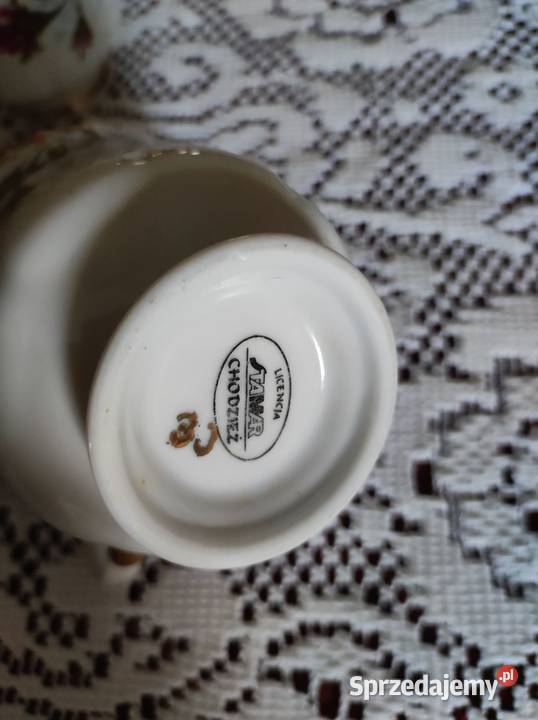 filiżanka Złocona złota Róża Iwona Chodzież Kielce