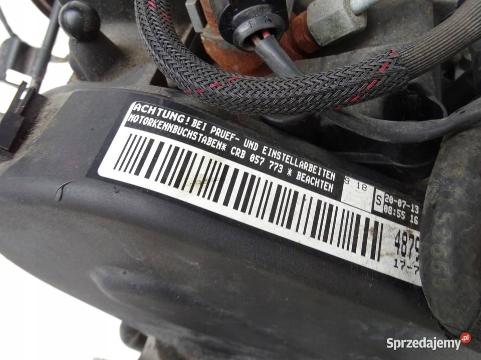 SILNIK SŁUPEK CRB 20 TDI VW GOLF VII LEON III A3