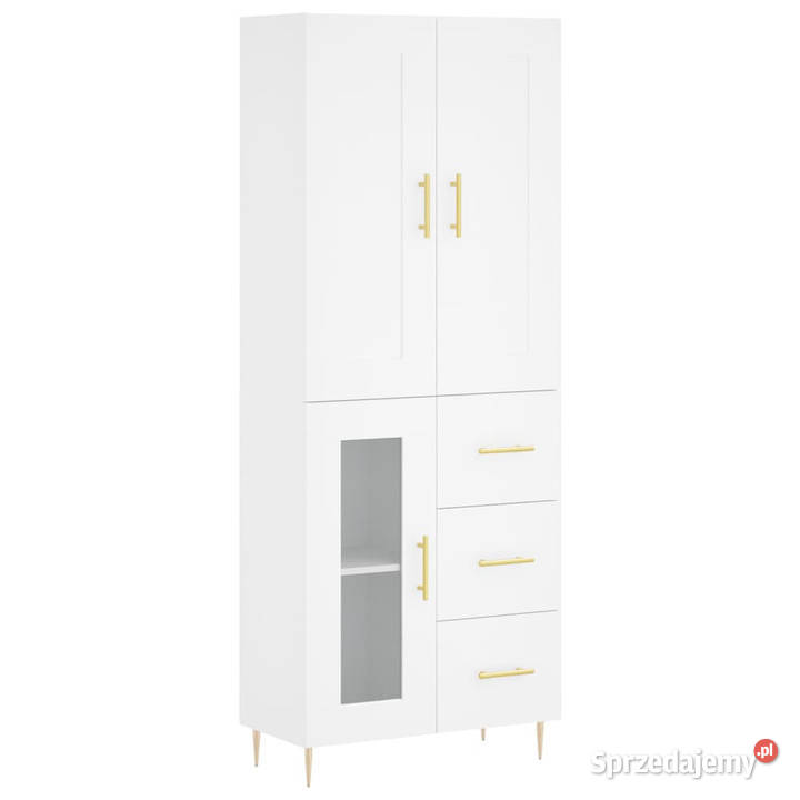 Witrynka biała 695x34x180 materiał Warszawa sprzedam
