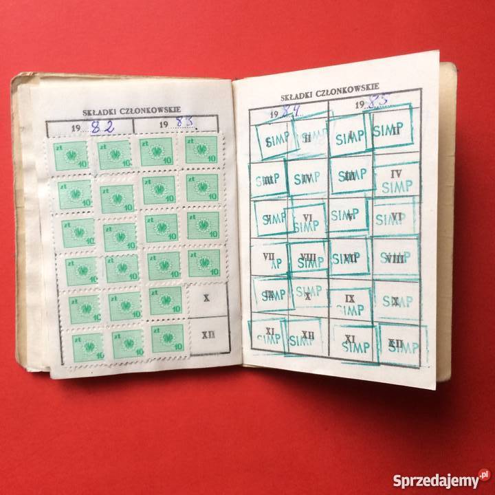 927 Legitymacja SIMP Gracewicz Szczecin