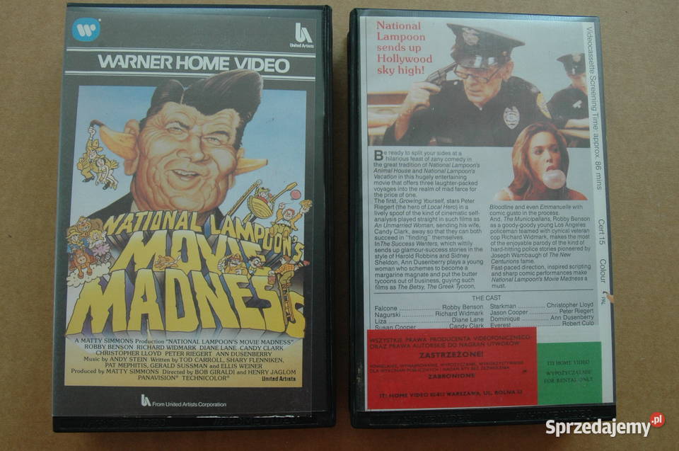 Oryginalny Film VHS Barbara Streisand For Petes