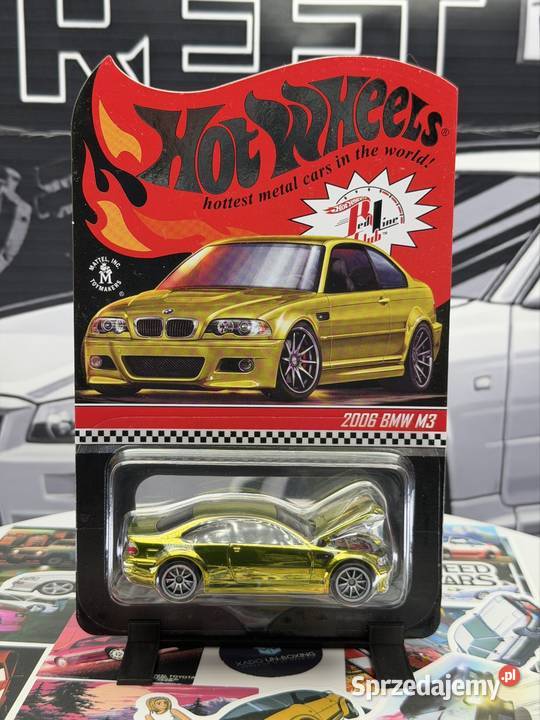 Hot Wheels RLC 2006 BMW M3 Yellow BOX 23 dolnośląskie Wrocław