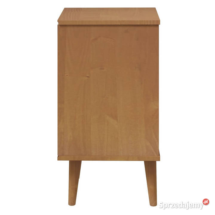 Szafka nocna MOLDE brązowa 40x35x65 lite drewno Warszawa sprzedam