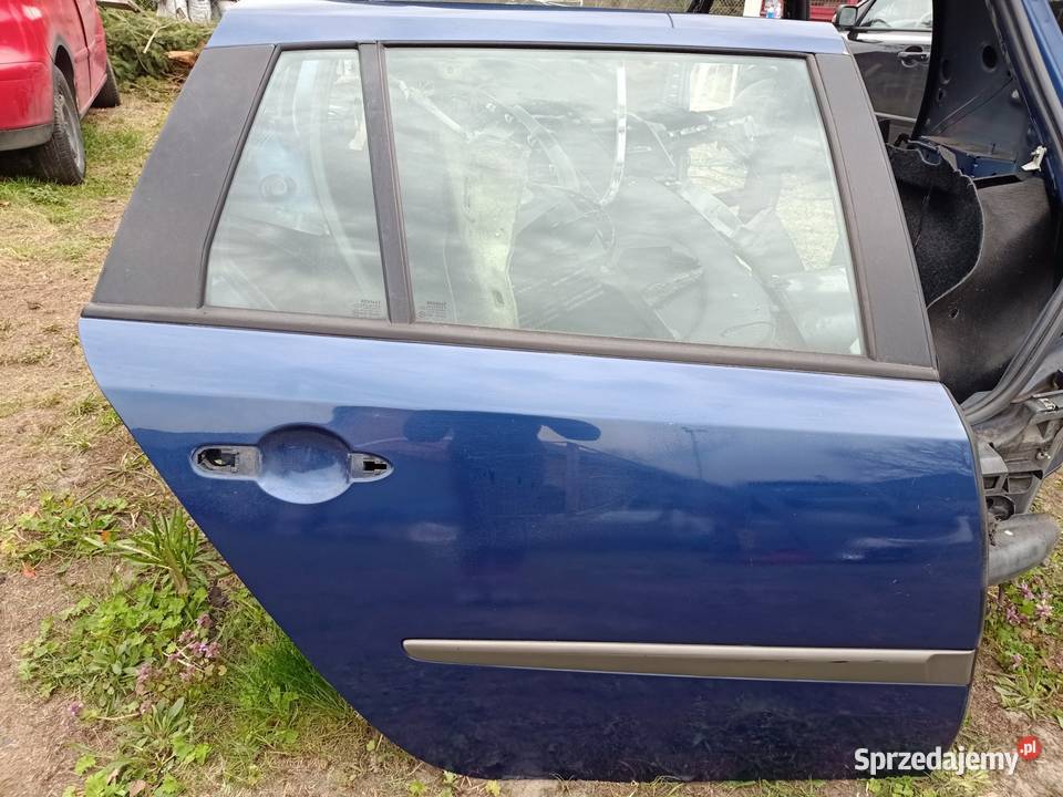drzwi prawe tył tylne renault laguna II Ted 44