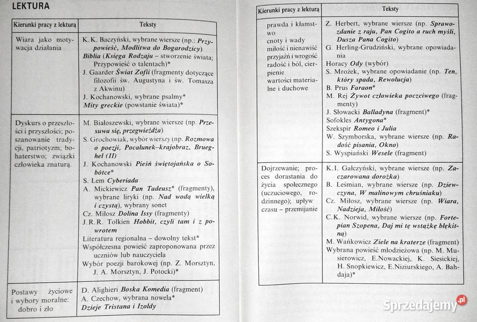 Świat w słowach i obrazach kl 13 Język polski Pozostałe Chełm sprzedam
