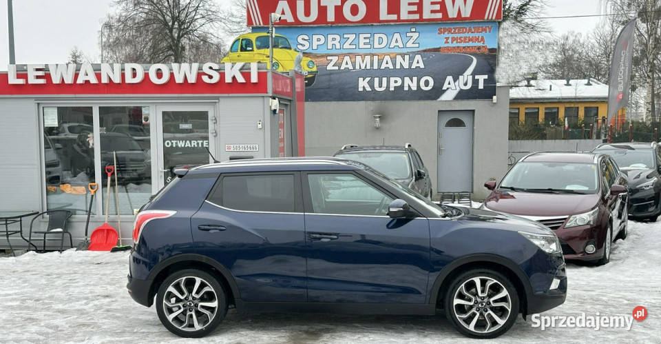 SsangYong Tivoli Benzyna Zarejestrowany warmińsko-mazurskie Elbląg