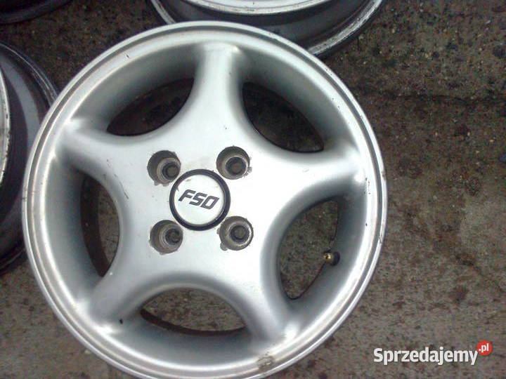 felga aluminiowa koło 13 FSO Polonez Fiat aluminiowe Jarosław sprzedam