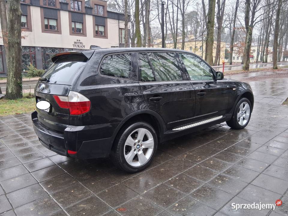 BMW X3 2007r Lit 25B Lpg Skóry Automat Zamiana przyciemniane szyby Opole Lubelskie