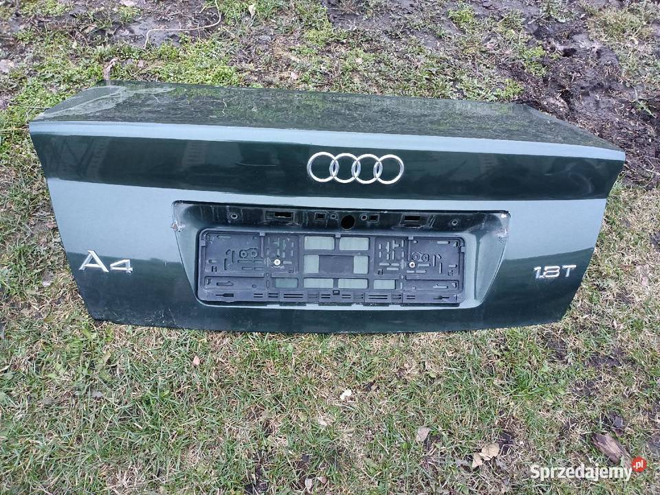 Klapa bagażnika audi a4 B5 Łykoszyn